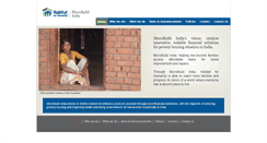 Desktop Screenshot of microbuildindia.com